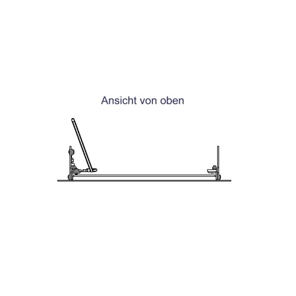 Produktbild WAD 135 350  -  Wandauslass WAD Rahmen mit Klappdeckel Typ 35, weiss